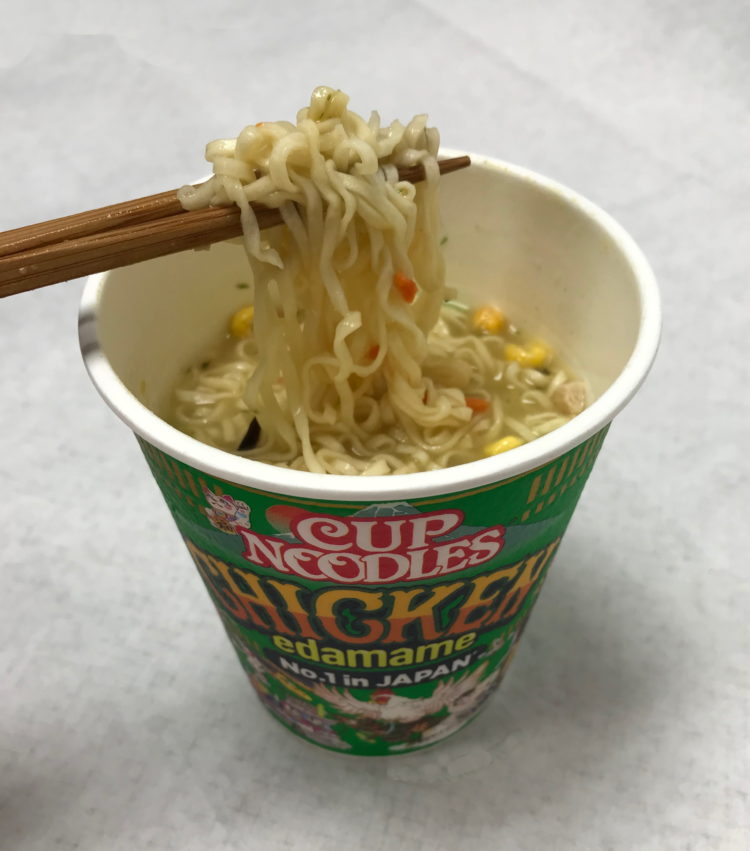 Cup noodles Japanese Tasting Team