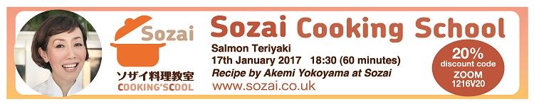 Sozai cooking school, Japanese cooking