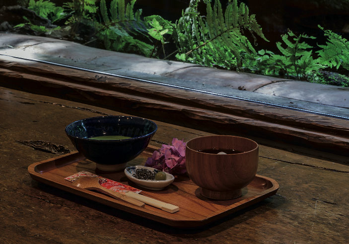 A must-do: a visit to the tea house that opens out onto the beautiful garden conceived by the artist.