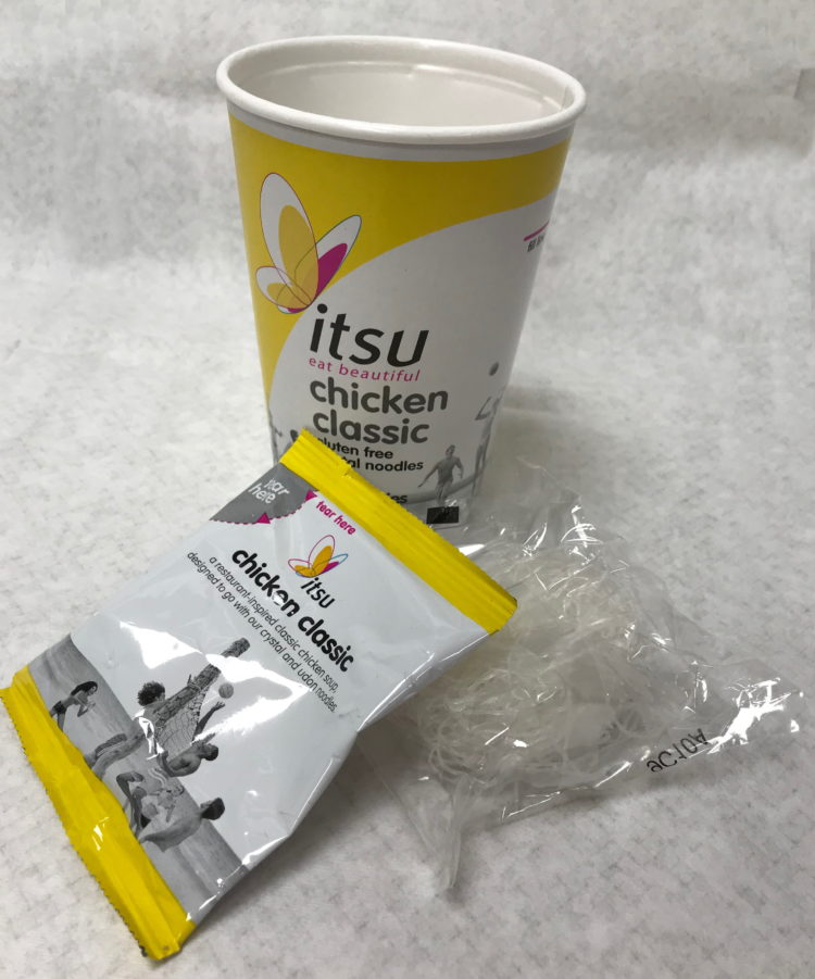 Cup noodles Japanese Tasting Team itsu