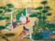 Genji-e - Painting - Murasaki Shikibu