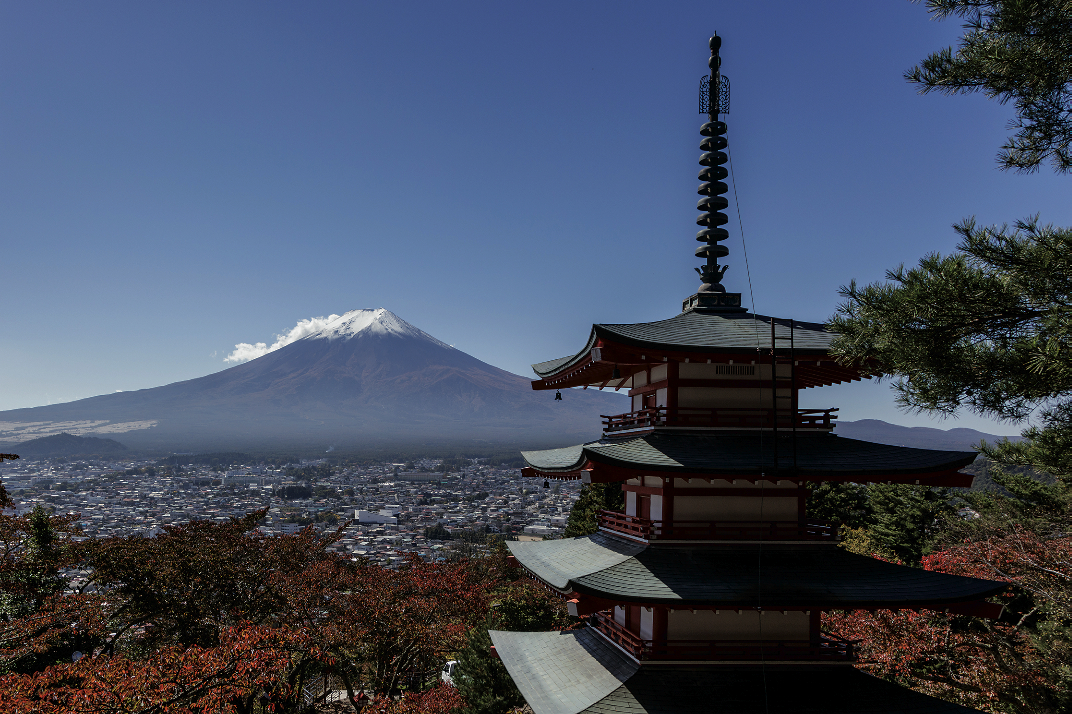 Mount Fuji, fujiyoshida